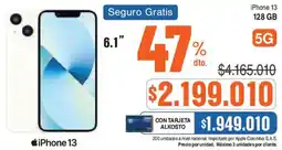 Alkosto iPhone 13 6.1" oferta
