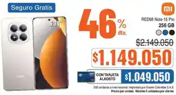Alkosto Redmi note 15 pro oferta