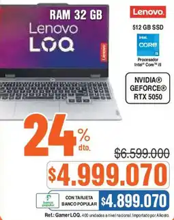 Alkosto Lenovo procesador intel core i5 oferta
