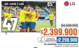 Alkosto Lg smart tv 65" oferta