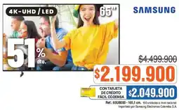Alkosto Samsung smart tv 65" oferta