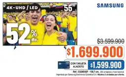 Alkosto Samsung smart tv 55" oferta