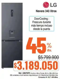 Alkosto Lg nevera oferta