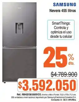 Alkosto Samsung nevera oferta