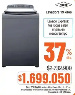 Alkosto Haceb Lavadora oferta