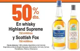 Alkosto En whisky highland supreme oferta
