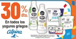 Alkosto Alpina en todos los yogures griegos oferta