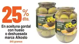 Alkosto Alkosto en aceituna gordal con hueso o deshuesada marca oferta
