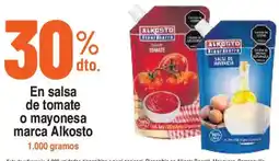 Alkosto Alkosto en salsa de tomate o mayonesa marca oferta