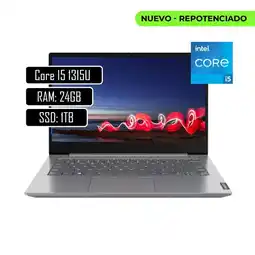 Falabella PORTATIL V14 INTEL CORE I5-1315U /RAM 24GB DDR4/ SSD 1TB M.2/ WIN11 HOME 14 oferta