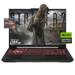 Falabella Portátil Gamer TUF A16 FA607N / Ryzen 7 7445HS / RTX 4050 6GB / 32GB RAM / SSD 2TB / 16″ WUXGA oferta
