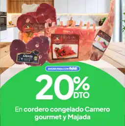 Jumbo En cordero congelado Carnero gourmet y Majada oferta