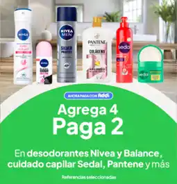 Jumbo En desodorantes Nivea y Balance, cuidado capilar Sedal, Pantene y más oferta