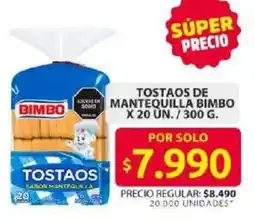Ara Bimbo tostados de mantequillla oferta
