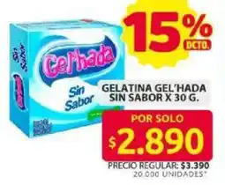 Ara Gel'hada gelatina oferta
