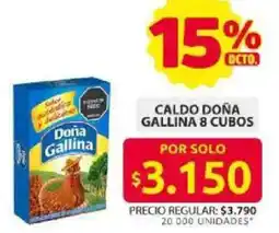 Ara Doña Gallina caldo cubos oferta