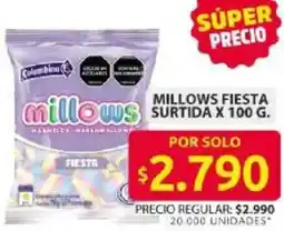 Ara Millows fiesta surtida oferta