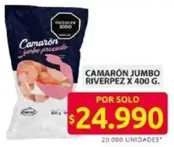 Ara Camarón jumbo riverpez oferta