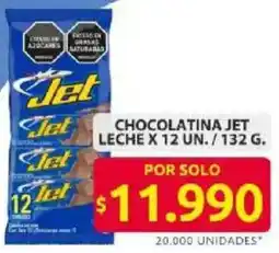 Ara Jet leche chocolatina oferta