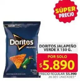 Ara Doritos jalapeño verde oferta