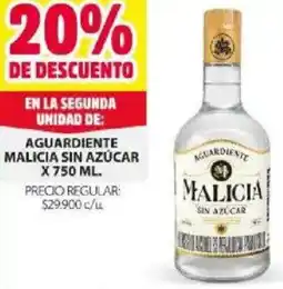 Ara Malicia aguardiente sin azúcar oferta