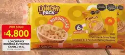 Ara Tojitos lonchipack rosquillas oferta
