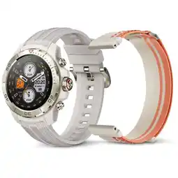 Falabella Reloj Inteligente GS Explorer Blanco con GPS Doble Correa oferta