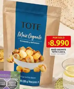 Ara Tote maíz gigante oferta
