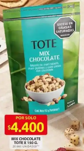 Tote mix chocolate