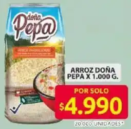 Ara Doña pepa arroz oferta