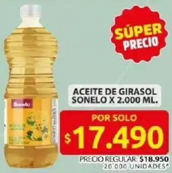 Sonelo aceite de girasol