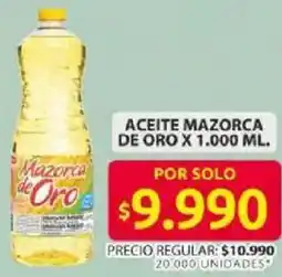 Ara Mazorca de oro aceite oferta