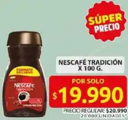 Ara Nescafé tradición oferta