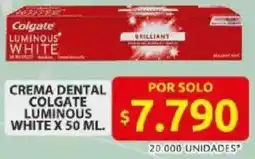 Ara Colgate crema dental luminous white oferta