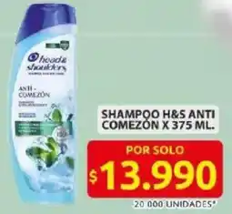 Ara H&S shampoo anti comezón oferta