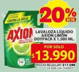 Ara Axion lavaloza líquido limon doypack oferta