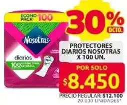 Ara Nosotras protectores diarios oferta