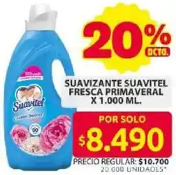 Ara Suavitel suavizante fresca primaveral oferta
