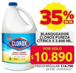 Ara Clorox blanqueador pureza citrica oferta