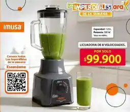 Ara Imusa licuadora de 8 velocidades oferta
