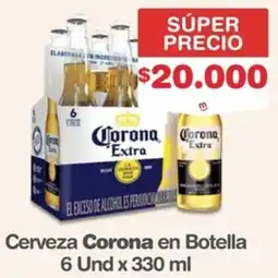 Makro Corona cerveza en botella oferta
