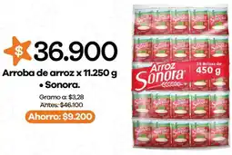 Surtimax Sonora arroba de arroz oferta