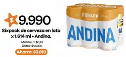 Surtimax Andina de cerveza en lata oferta