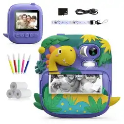 Falabella Cámara Instantánea Digital Selfie Para Niños Dinosaurio oferta