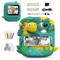 Falabella Cámara Instantánea Digital Selfie Para Niños Dinosaurio oferta