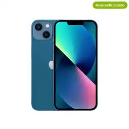 Falabella Celular iPhone 13 Mini 128 GB 5G Azul Reacondicionado + Garantía extendida + Panel Solar oferta