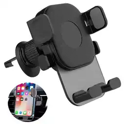 Falabella Soporte Retráctil para Celular Carro Fijación Rejilla de Ventilación con Gancho A91 oferta