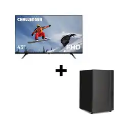 Falabella Televisor 43 pulgadas + Minibar 121 Litros + CR121 - LED 43KG90 BT T2 GOOGLETV oferta