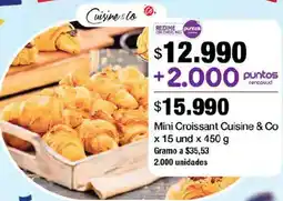 Jumbo Cuisine & Co mini croissant oferta
