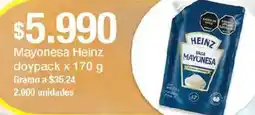 Jumbo Heinz mayonesa oferta
